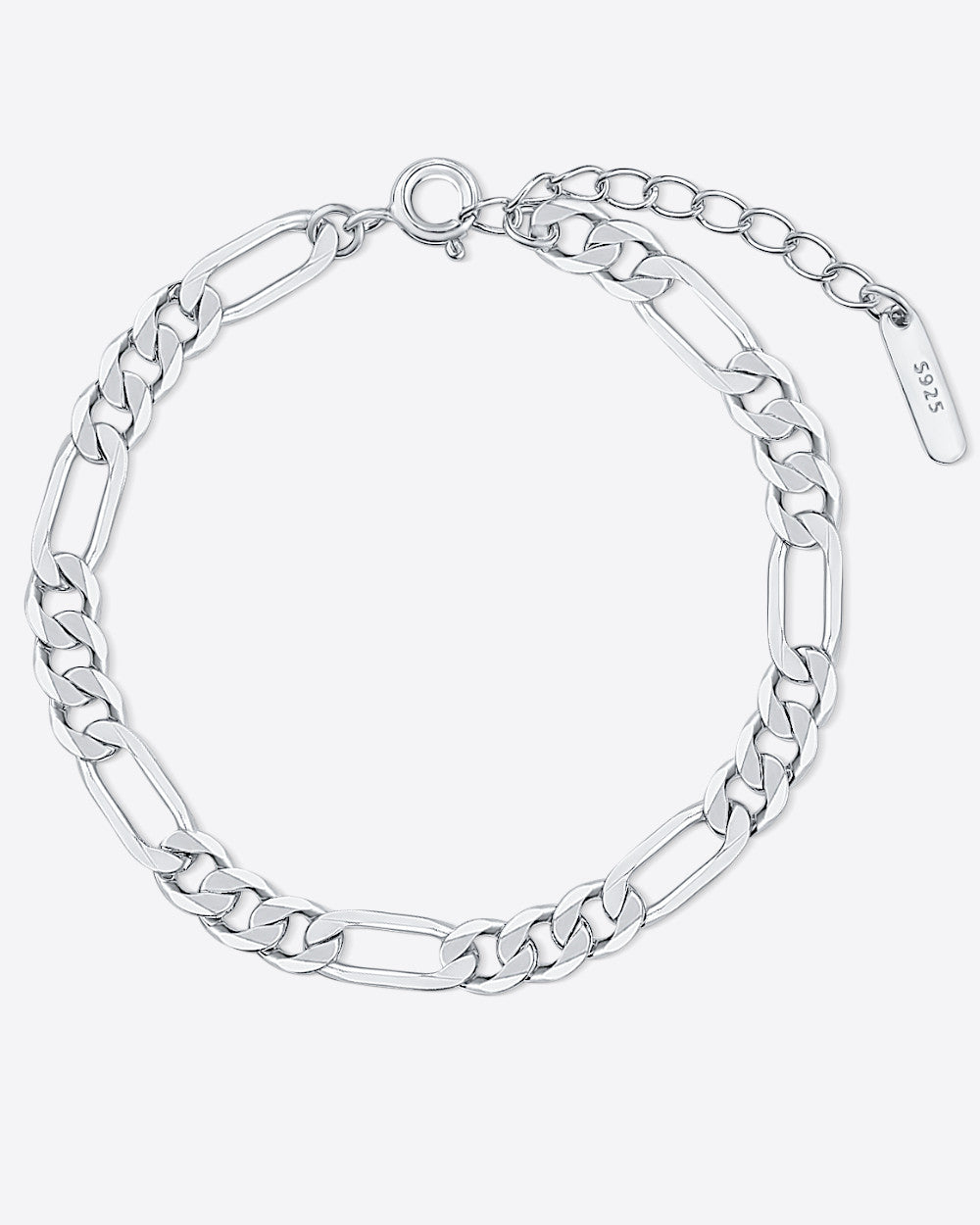 DNA Armband Aus 925 Sterling Silber – Einstellbar, Glänzend, Molekulares Design