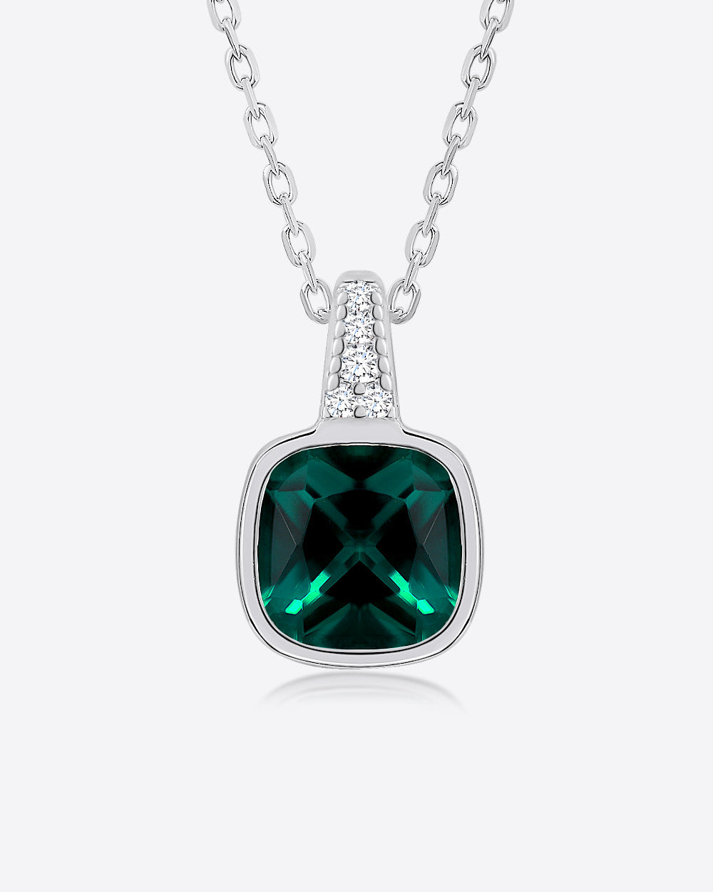 Viktorianische Cameo Halskette: Antikbronze Silhouette Anhänger
