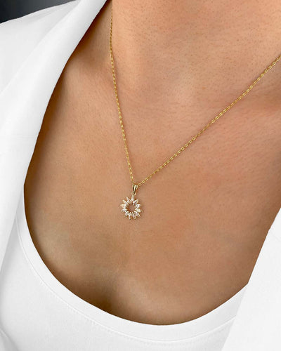 Damen Halskette Gold 375 Anhänger Unendlichkeit + Kristalle 'Eleana', filigrane Goldkette Infinity, dünne Kette mit Unendlichkeitsanhänger Echtgold 9k