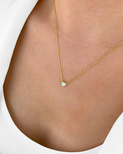 Damen Halskette Silber 925 vergoldet Anhänger Herz Kristall 'Bianca', filigrane Silberkette Herzanhänger klein Kette dünne Herzkette DANIEL CLIFFORD