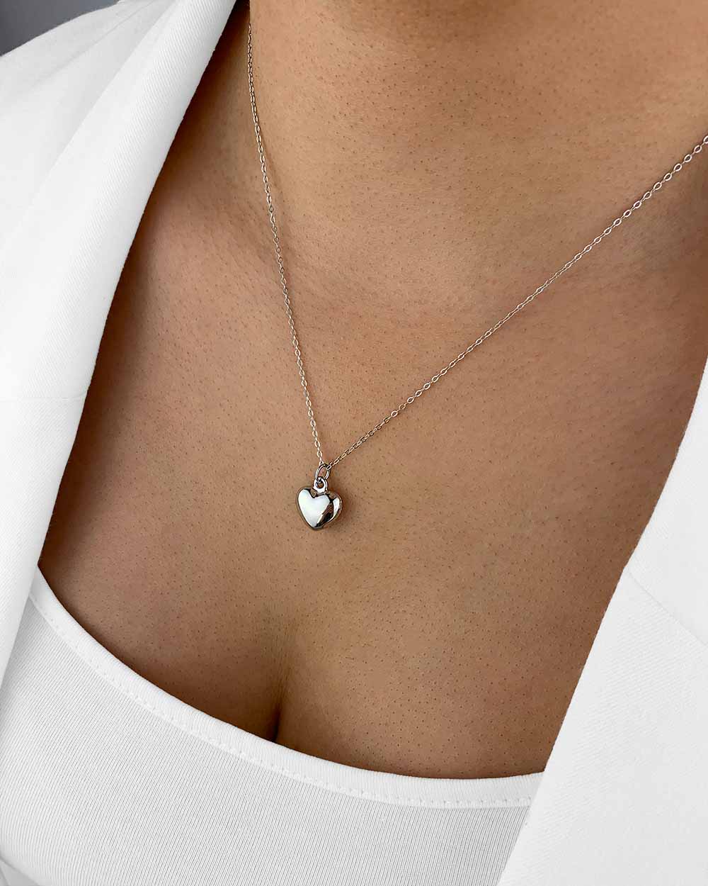 925 Sterling Silber Mutter Und Kind Anhänger Mit Nachricht Love You More Herzkette Aus Zirkonia-Herz Für Damen Mutter Tochter, Verstellbare Silberkette 18 + 2 Zoll New Mum Geschenke (Love You More