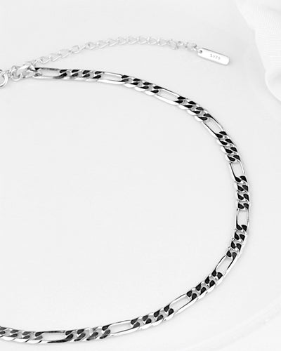 Daniel Clifford Schmuck Damen Halskette Silber 925 Choker statement kette Sterlingsilber Panzerkette Geschenk für Frau Freundin Mutter Schwester