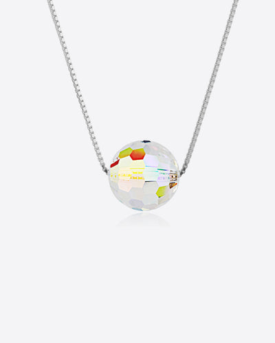 ANIEL CLIFFORD Delia Halskette Damen Silber 925 mit Anhänger I Swarovski Elements Kristall (Kettenlänge: 46 cm) - Schmuck Geschenk für Frauen
