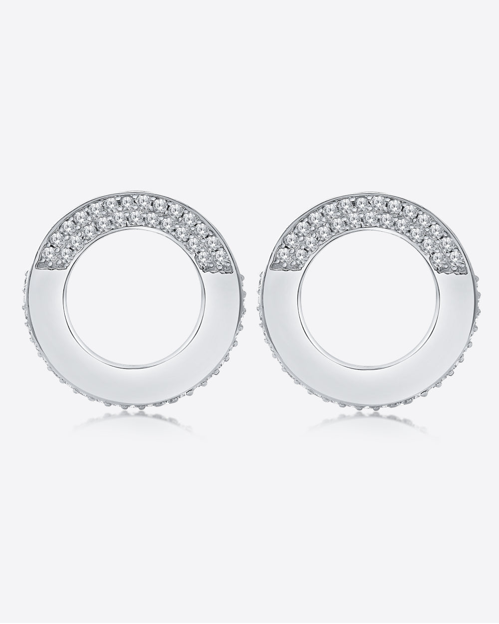 DANIEL CLIFFORD Alexandra Damen-Ohrringe 925 Sterling Silber I Zirkonia Kristalle I Geschenk für Frauen