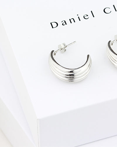 Daniel Clifford schmuck Damen Ohrringe Silber 925 Creolen Sterlingsilber Geschenk für Frau Freundin