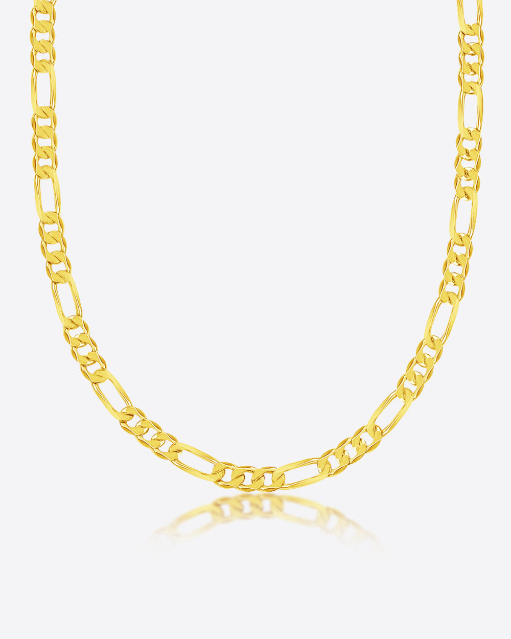 DANIEL CLIFFORD Halskette Choker »Alice«, Figaro Kette 925 Silber 35cm - 42cm verstellbar enganliegende Panzerkette für Frauen