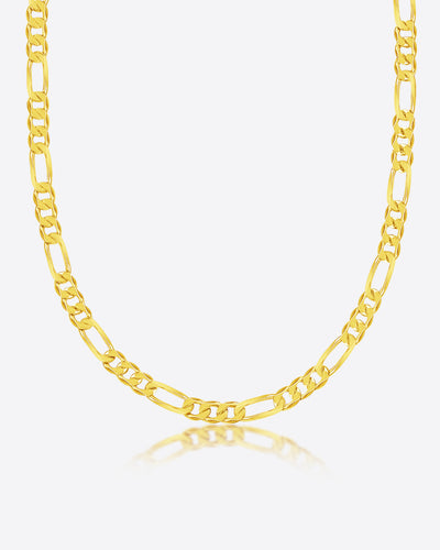 DANIEL CLIFFORD Halskette Choker »Alice«, Figaro Kette 925 Silber 35cm - 42cm verstellbar enganliegende Panzerkette für Frauen